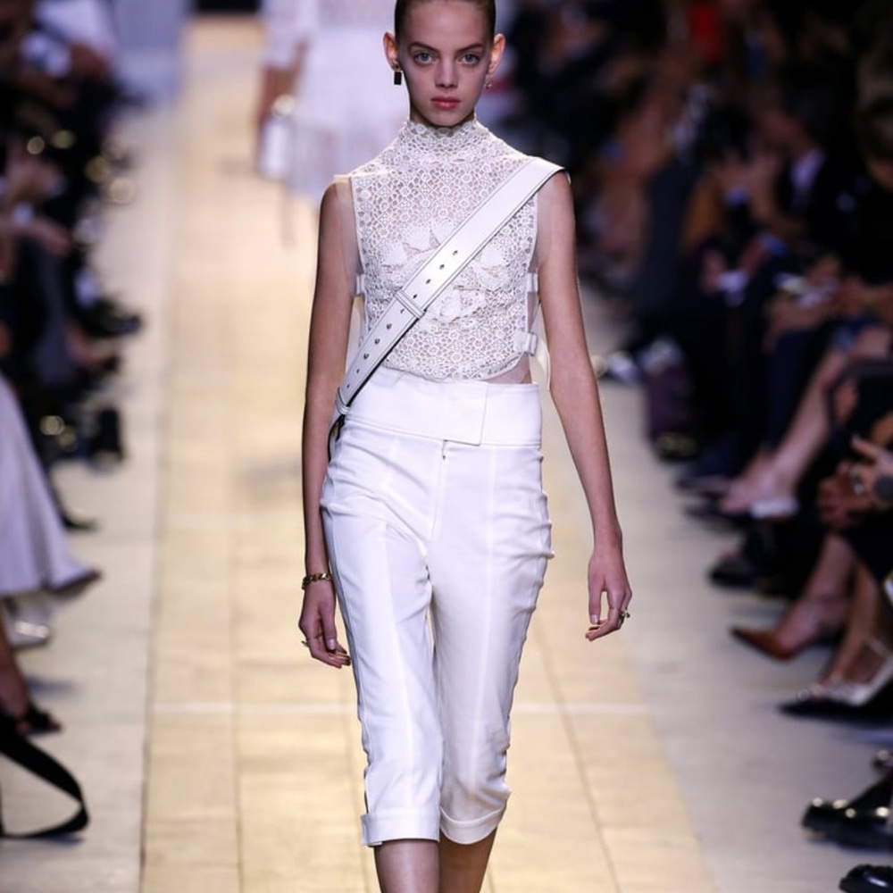 Miu Miu Cuffed Capri